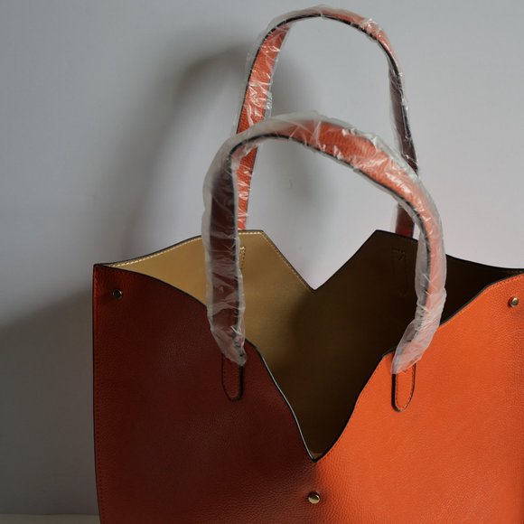 Neiman Marcus Orange Shoulder Bag - Picture 5 of 15